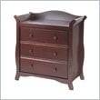 ADD TO YOUR SET: Stork Craft Aspen 3 Drawer Chest in Cherry Finish