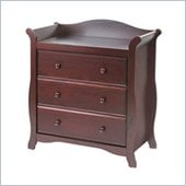 Stork Craft Aspen 3 Drawer Chest in Cherry Finish