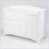 Stork Craft Aspen Combo Dresser in White
