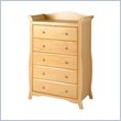 ADD TO YOUR SET: Stork Craft Aspen 5 Drawer Chest in Natural Finish