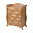 ADD TO YOUR SET: Stork Craft Aspen 5 Drawer Chest in Oak Finish