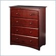 ADD TO YOUR SET: Stork Craft Beatrice 4 Drawer Chest in Cherry Finish