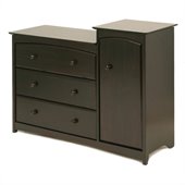 Stork Craft Beatrice Combo Tower in Espresso