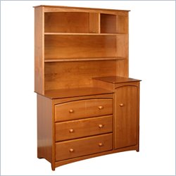 Stork Craft Beatrice Combo Tower & Hutch in Oak