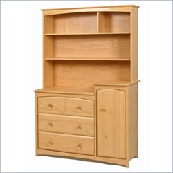 Stork Craft Beatrice Combo Tower & Hutch in Natural