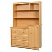 Stork Craft Beatrice Combo Tower & Hutch in Natural