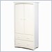 Stork Craft Beatrice Armoire in White
