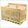 Stork Craft Ariel Stages 2-in-1 Convertible Wood Crib in Natural
