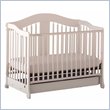 Stork Craft Rochester Stages Standard Wood Crib in White