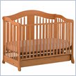Stork Craft Rochester Stages Standard Wood Crib in Natural 