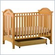 Stork Craft Angelina 3-in-1 Convertible Wood Crib in Natural 