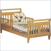 Stork Craft Soom Soom Sleigh Toddler Bed in Natural