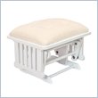 Stork Craft Angelina White-Yellow Ottoman