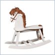 ADD TO YOUR SET: Stork Craft PlayTyme Child's Rocking Horse in White