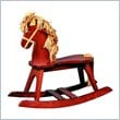 ADD TO YOUR SET: Stork Craft PlayTyme Child's Rocking Horse in Cherry