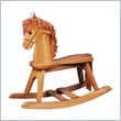 ADD TO YOUR SET: Stork Craft PlayTyme Child's Rocking Horse in Oak