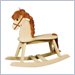 Stork Craft PlayTyme Child's Rocking Horse in Natural
