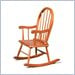 Stork Craft PlayTyme Child's Rocker in Cognac Brown