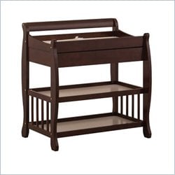 Stork Craft Tuscany Baby Changer with Drawer in Cherry