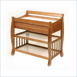 Stork Craft Tuscany Baby Changer with Drawer in Oak