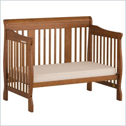 Stork Craft Tuscany 4-in-1 Stages Baby Crib in Oak