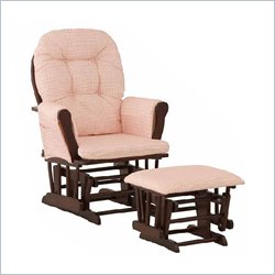 Stork Craft Cherry Hoop Glider & Ottoman