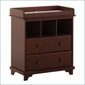  Lily 2 Drawer Baby Changing Table in Cherry