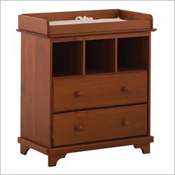 Lily 2 Drawer Baby Changing Table in Cognac Best Price