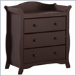 ADD TO YOUR SET: Stork Craft Aspen 3 Drawer Chest in Espresso