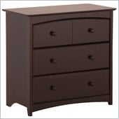 Stork Craft Beatrice 3 Drawer Chest in Espresso