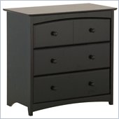 Stork Craft Beatrice 3 Drawer Chest in Black