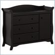 ADD TO YOUR SET: Stork Craft Aspen Combo Dresser - Black