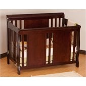 Stork Craft Verona Fixed Side 4-in-1 Convertible Crib in Cherry