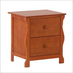 Stork Craft Carrara Night Table in Oak