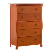 Stork Craft Carrara 5-Drawer Chest in Oak
