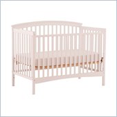 Stork Craft Bradford 4-in-1 Fixed Side Convertible Crib in White