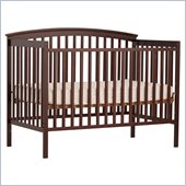 Stork Craft Bradford 4-in-1 Fixed Side Convertible Crib in Cherry