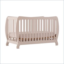 Stork Craft Monza II 2-in 1 Fixed Side Convertible Crib in White Best Price