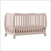 Stork Craft Monza II 2-in 1 Fixed Side Convertible Crib in White