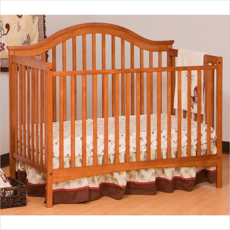  Stork Craft Ravena Fixed Side Convertible Crib - Oak 