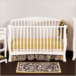 Stork Craft Savona Fixed Side Convertible Crib in White