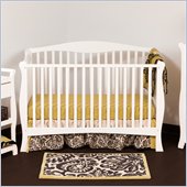 Stork Craft Savona Fixed Side Convertible Crib in White