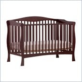 Stork Craft Savona Fixed Side Convertible Crib in Cherry