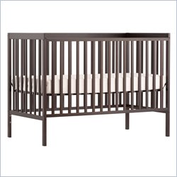 Stork Craft Sheffield 2-in 1 Fixed Side Convertible Crib in Espresso Best Price