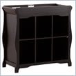ADD TO YOUR SET: Stork Craft Aspen 6 Cube Organizer/Change Table in Black