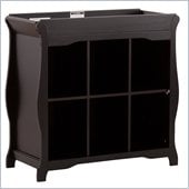 Stork Craft Aspen 6 Cube Organizer/Change Table in Black
