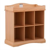 Stork Craft Beatrice 6 Cube Organizer/Change Table in Natural