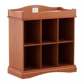 Stork Craft Beatrice 6 Cube Organizer/Change Table in Oak