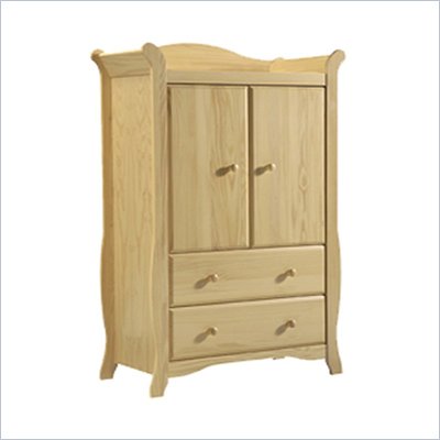 Stork Craft Aspen Armoire in Natural