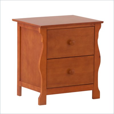 Stork Craft Carrara Night Table in Oak